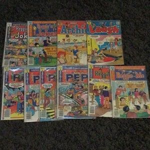 Vintage Archie - PEP - Reggie’s wise guy Jokes - Reggie & Me - Laugh comic books